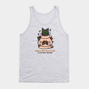Purrfect Sweater Weather Tank Top